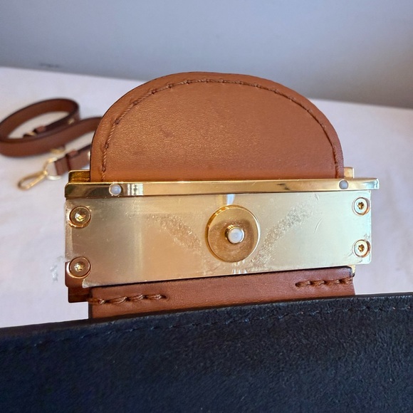 Louis Vuitton Mini Dauphine Black and Brown Leather Bag - Picture 7 of 7